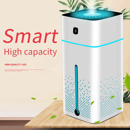 1L Cool Mist Humidifier for Bedroom Large Room Living Room Large Capacity Humidifier with Sterilize and Essential Oil Diffuser Aroma Oil Diffuser White Clearance